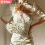Farfetch 發(fā)發(fā)奇 現(xiàn)有Alice McCall Augustine 甜心領(lǐng)口蕾絲連衣裙原價(jià)￥2490，現(xiàn)特價(jià)￥1245