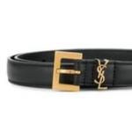 Farfetch 發(fā)發(fā)奇 現(xiàn)有 Saint Laurent 經(jīng)典logo小牛皮腰帶現(xiàn)特價(jià)￥2555
